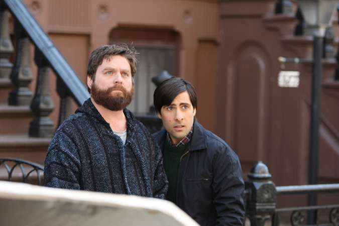 Still of Jason Schwartzman and Zach Galifianakis in Bored to Death (2009)