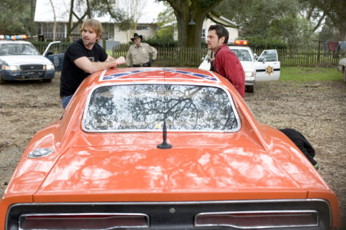 SEANN WILLIAM SCOTT and JOHNNY KNOXVILLE star in Warner Bros. Pictures action comedy The Dukes of Hazzard.