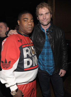 Seann William Scott and Tracy Morgan at event of Tik nekvieskite faru! (2010)