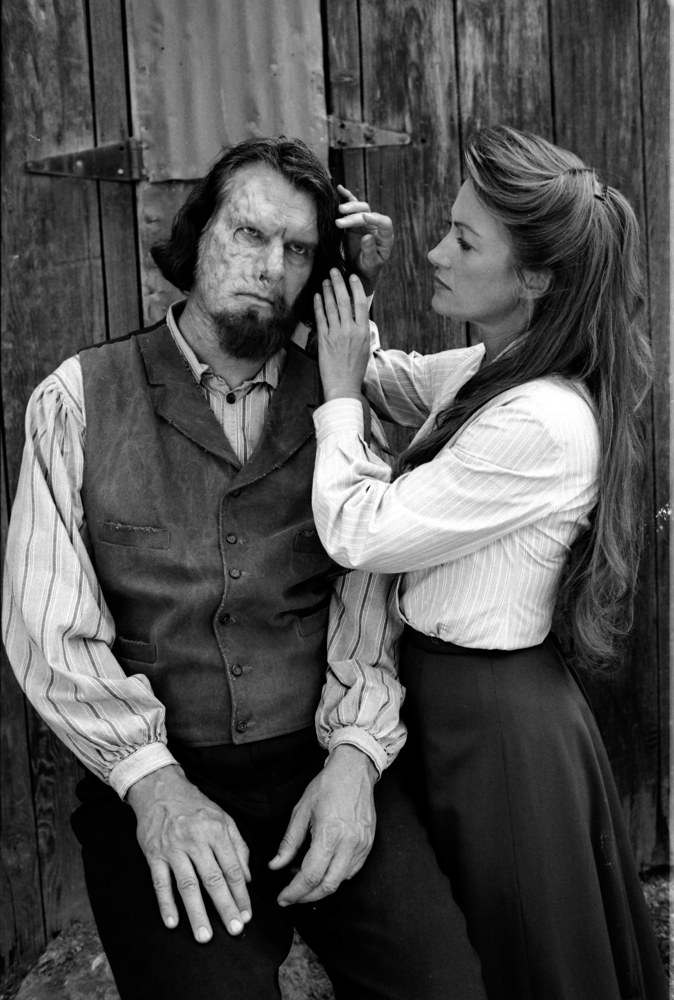 Still of Jane Seymour and Richard Moll in Dr. Quinn, Medicine Woman (1993)