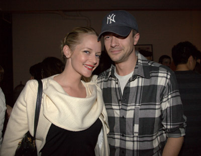 Marley Shelton and Topher Grace