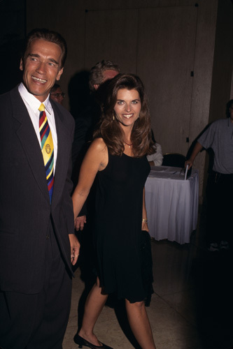Arnold Schwarzenegger and Maria Shriver circa 1990s