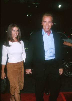 Arnold Schwarzenegger and Maria Shriver at event of The Story of Us (1999)