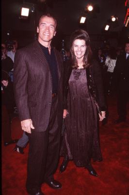 Arnold Schwarzenegger and Maria Shriver at event of U.S. Marshals (1998)
