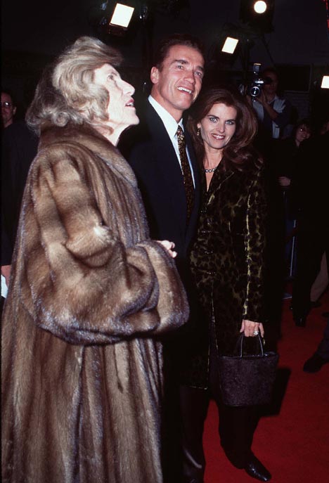 Arnold Schwarzenegger and Maria Shriver at event of One Fine Day (1996)