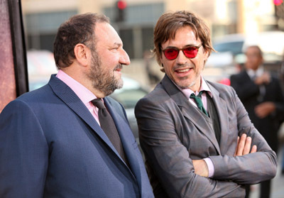 Robert Downey Jr. and Joel Silver at event of Splice (2009)