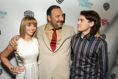 Christina Ricci, Joel Silver and Emile Hirsch
