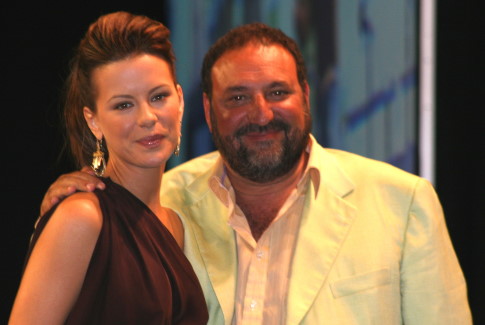 Kate Beckinsale and Joel Silver