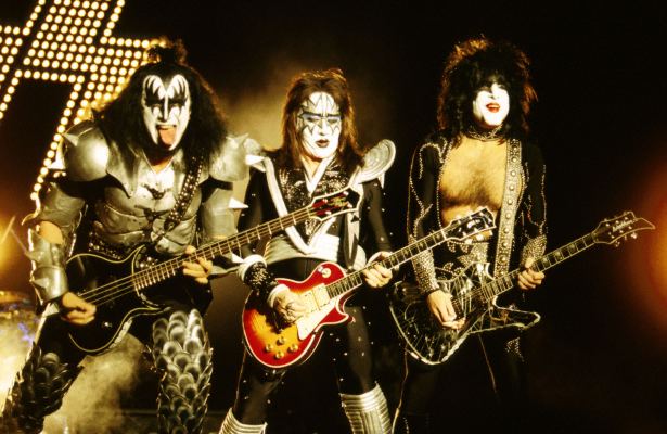 Gene Simmons, Ace Frehley and Paul Stanley