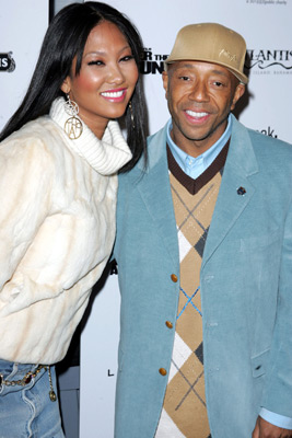 Russell Simmons and Kimora Lee Simmons at event of After the Sunset (2004)