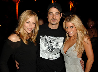 Jessica Simpson, Kevin Scott Richardson and Kristin Richardson