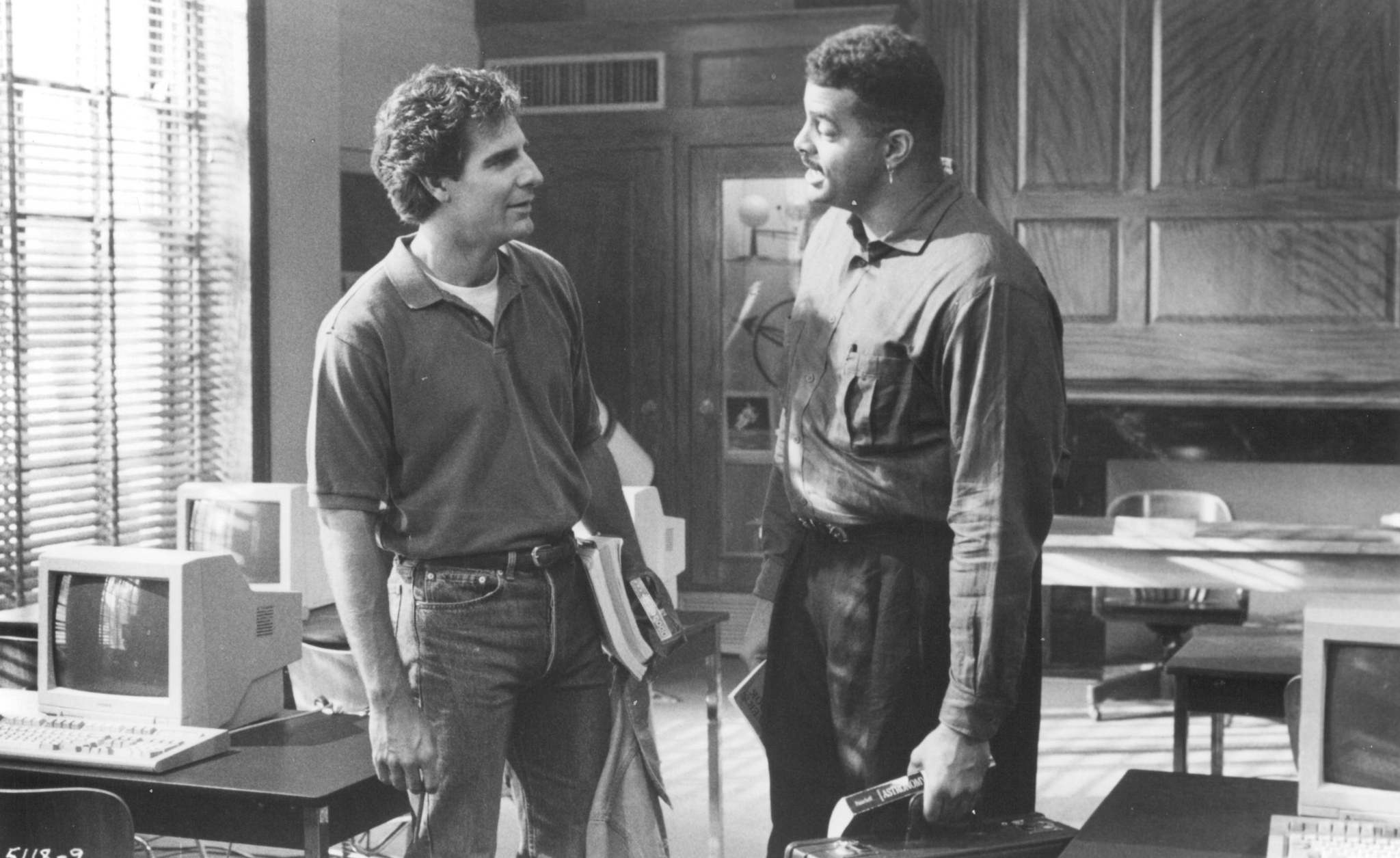 Still of Scott Bakula and Sinbad in Necessary Roughness (1991)