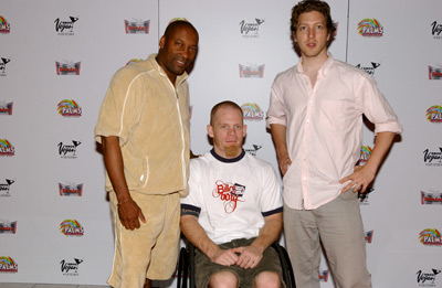 John Singleton, Henry Alex Rubin and Mark Zupan at event of Murderball (2005)