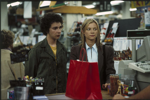 Still of Amy Smart and Shia LaBeouf in The Battle of Shaker Heights (2003)