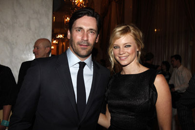 Amy Smart and Jon Hamm