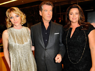 Pierce Brosnan, Keely Shaye Smith and Shana Feste at event of The Greatest (2009)