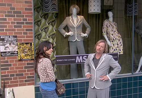 Still of David Spade and Bianca Kajlich in Rules of Engagement (2007)