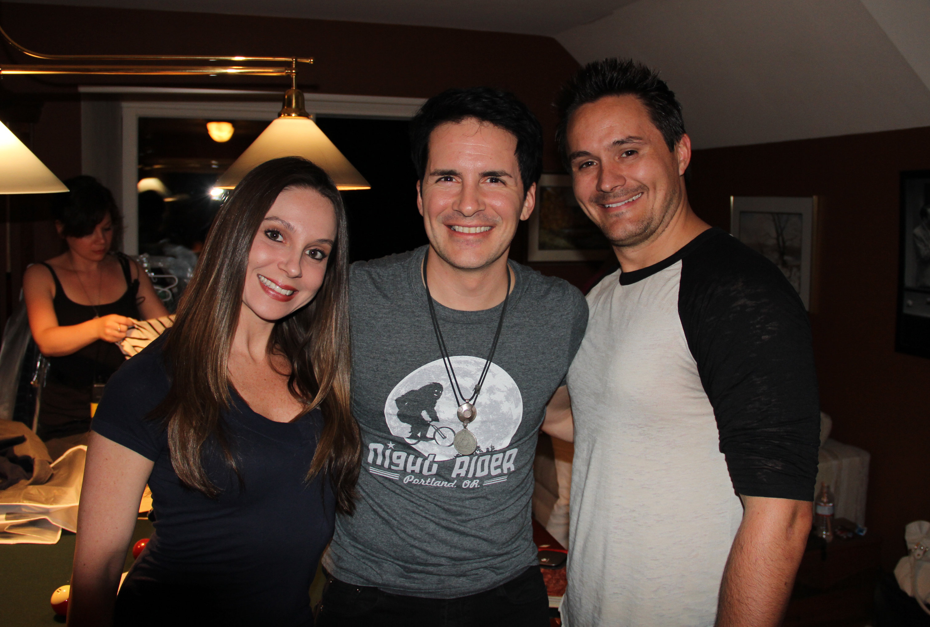 Hal Sparks, Kevin Callies and Andrea Adams in The A-List (2015)
