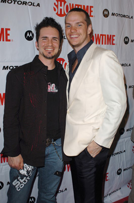 Hal Sparks and Peter Paige at event of Queer as Folk (2000)