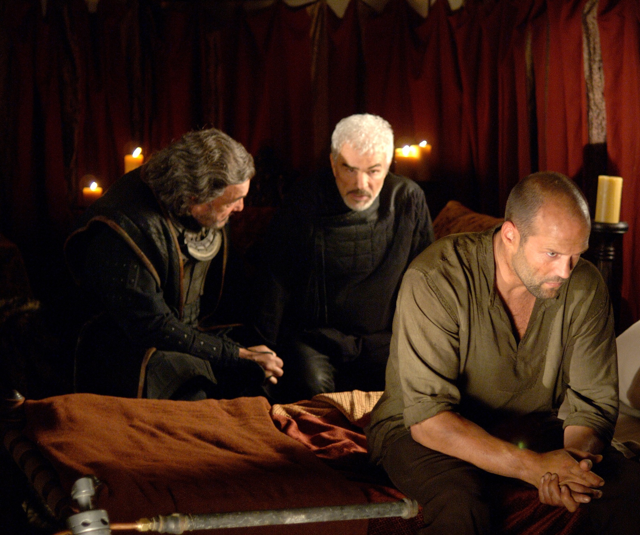 Still of Burt Reynolds and Jason Statham in In the Name of the King: A Dungeon Siege Tale (2007)