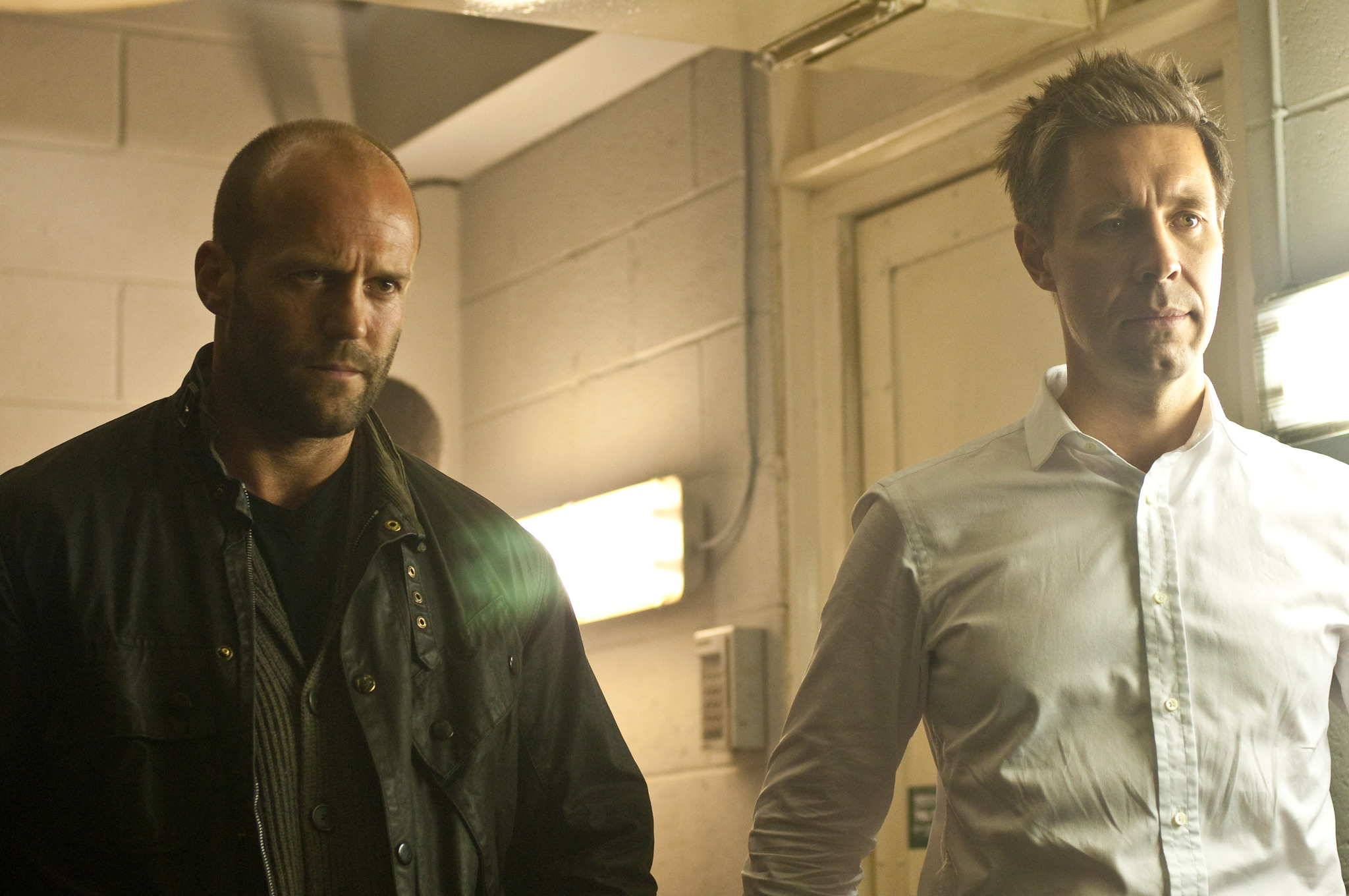 Still of Jason Statham and Paddy Considine in Blitz (2011)