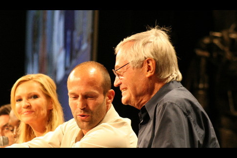 Joan Allen, Roger Corman and Jason Statham at event of Mirties lenktynes (2008)