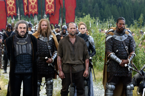 Still of Leelee Sobieski, Jason Statham and John Rhys-Davies in In the Name of the King: A Dungeon Siege Tale (2007)