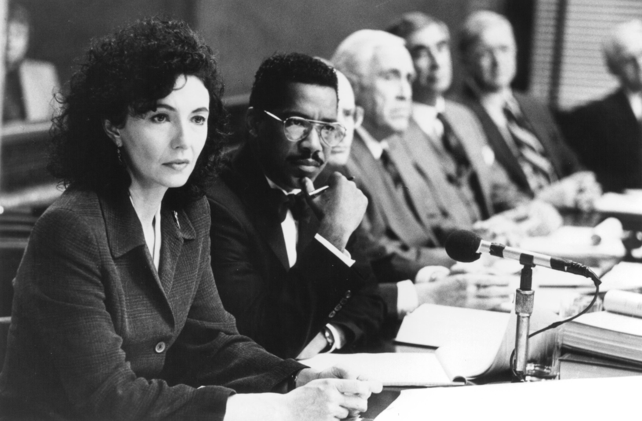 Still of Jason Robards, Mary Steenburgen and Obba Babatundé in Philadelphia (1993)