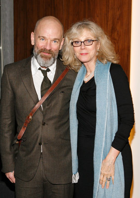Blythe Danner and Michael Stipe at event of Two Lovers (2008)