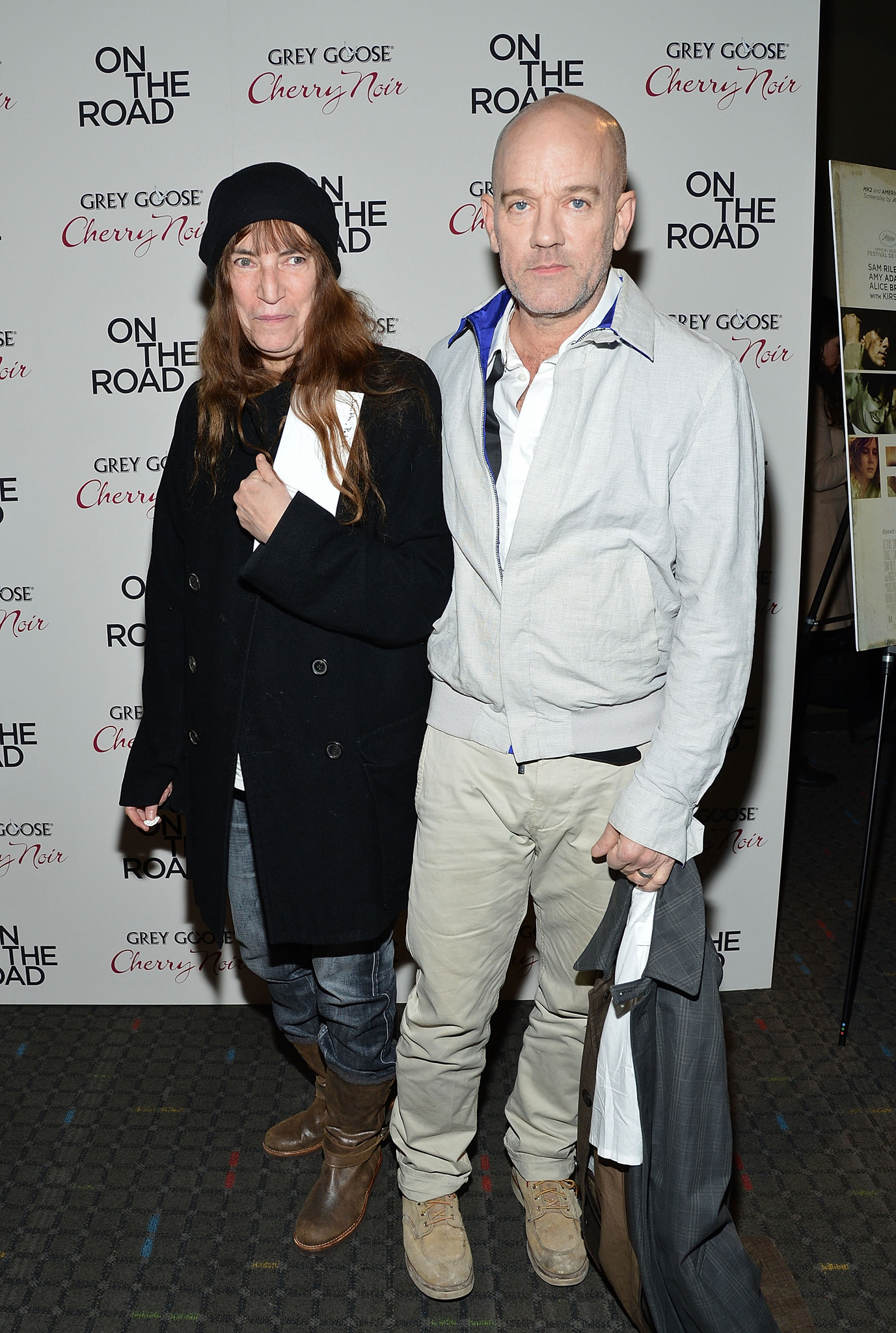 Patti Smith and Michael Stipe at event of Kelyje (2012)