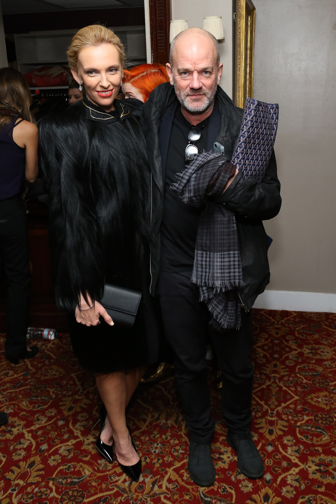Toni Collette and Michael Stipe at event of Hickokas (2012)