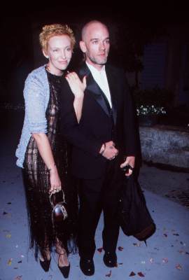 Toni Collette and Michael Stipe
