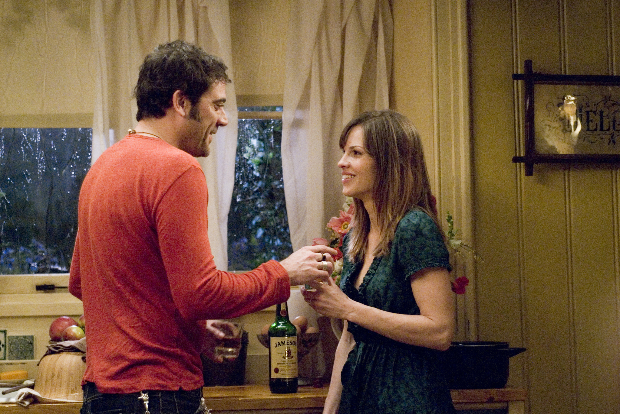 Still of Hilary Swank and Jeffrey Dean Morgan in P.S. Myliu tave (2007)