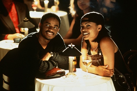 Still of Nia Long and Larenz Tate in Love Jones (1997)