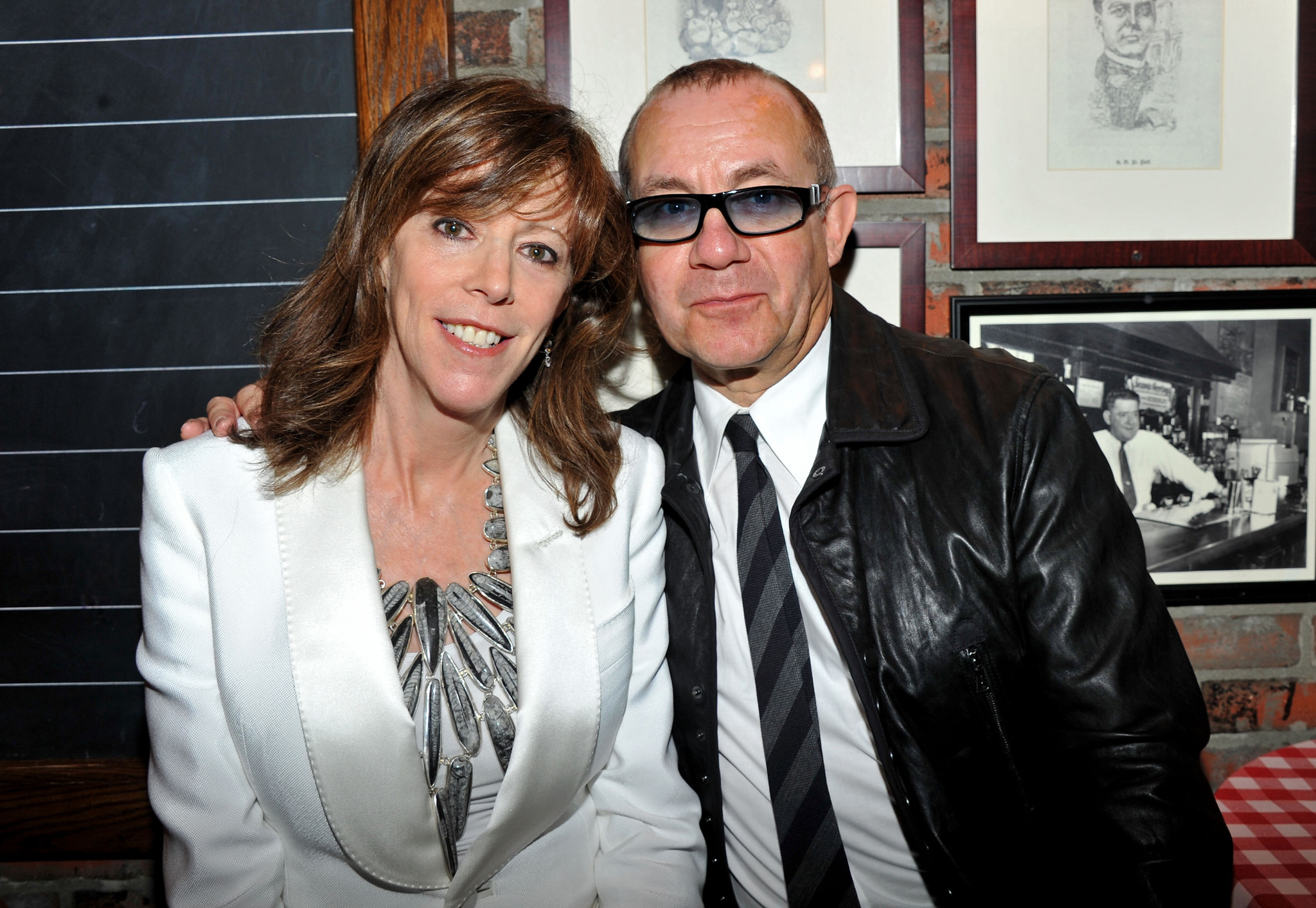 Bernie Taupin and Jane Rosenthal at event of The Union (2011)