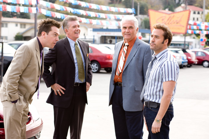 Still of James Brolin, Jeremy Piven, Alan Thicke and Ed Helms in The Goods: Live Hard, Sell Hard (2009)