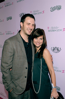 Tiffani Thiessen and Brady Smith