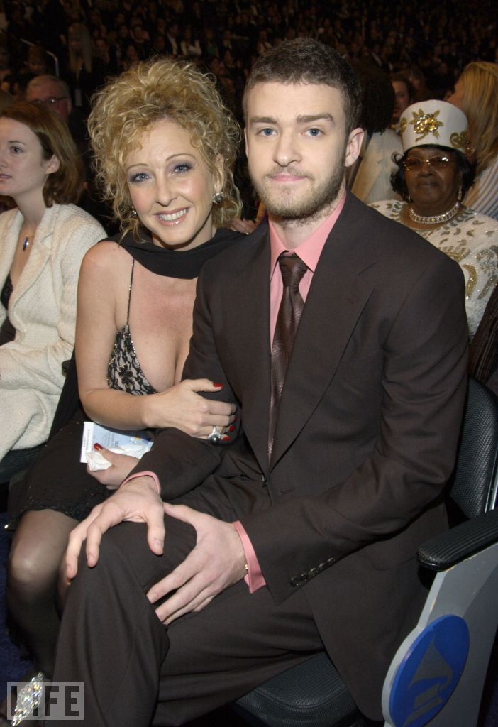Justin Timberlake and his mom Lynn