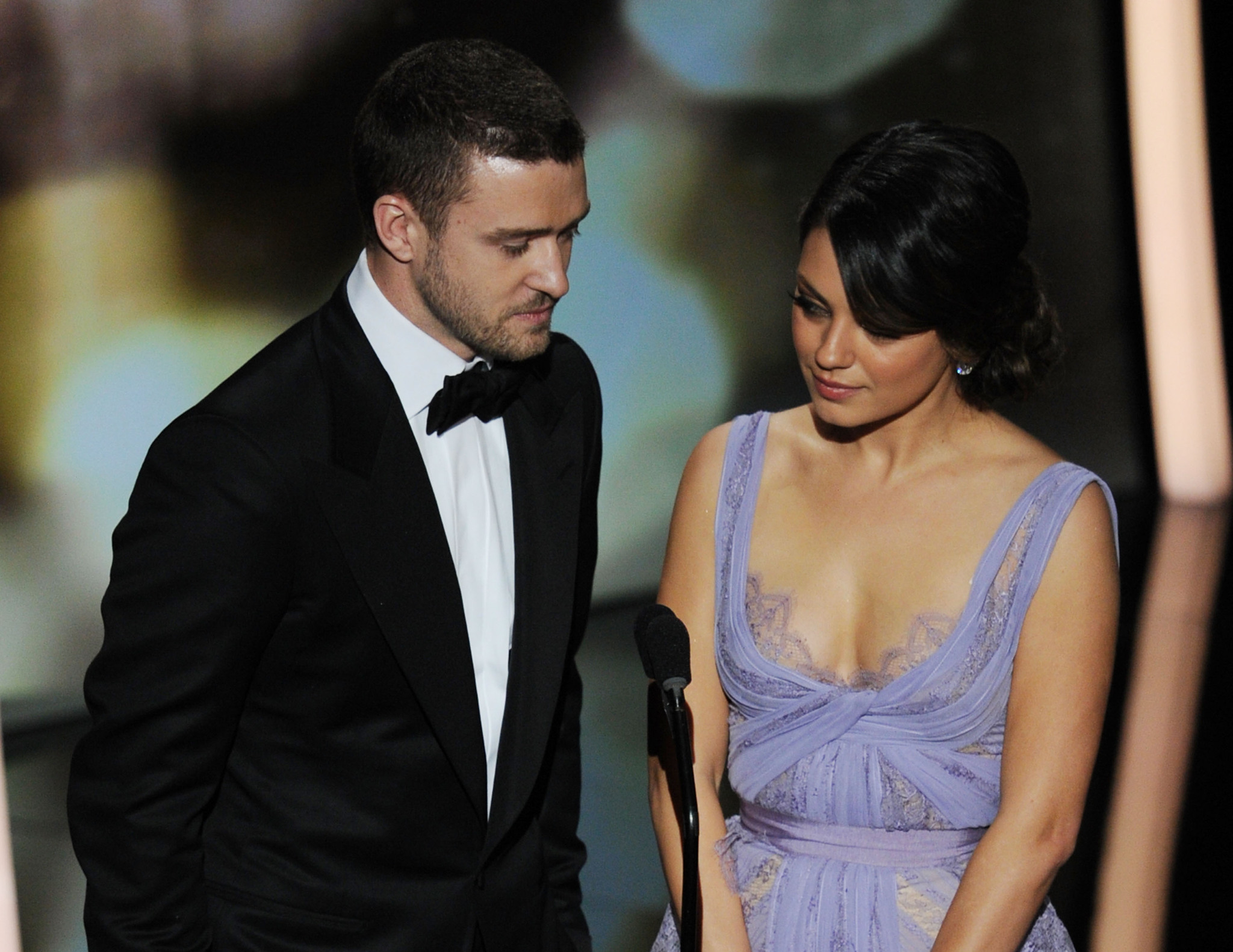 Mila Kunis and Justin Timberlake