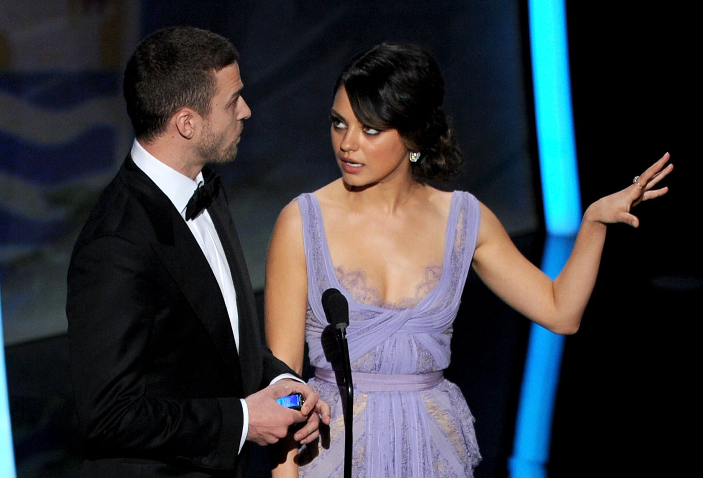 Mila Kunis and Justin Timberlake