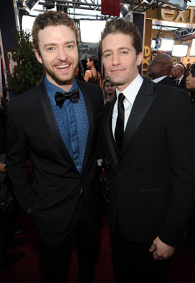 Justin Timberlake and Matthew Morrison