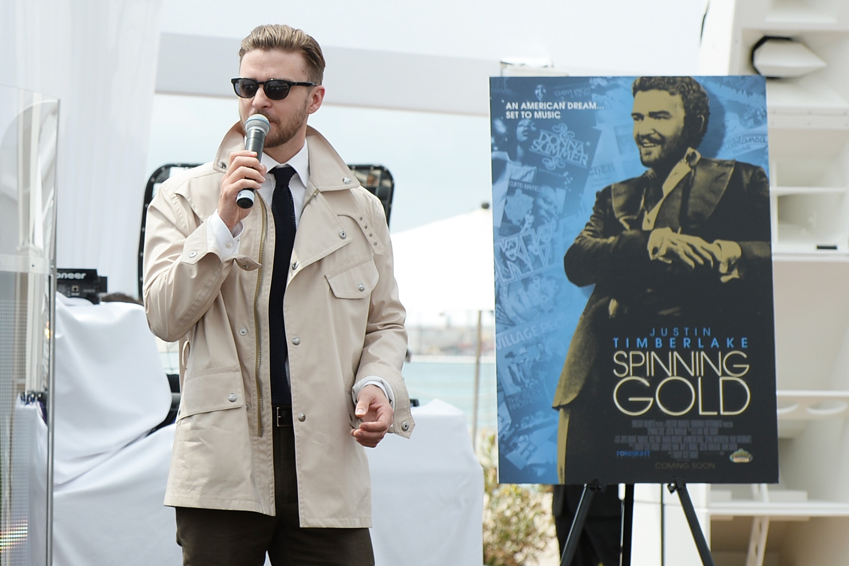Justin Timberlake at event of Spinning Gold