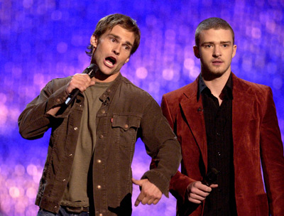 Seann William Scott and Justin Timberlake