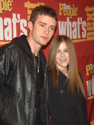 Justin Timberlake and Avril Lavigne