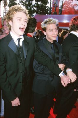 Lance Bass and Justin Timberlake