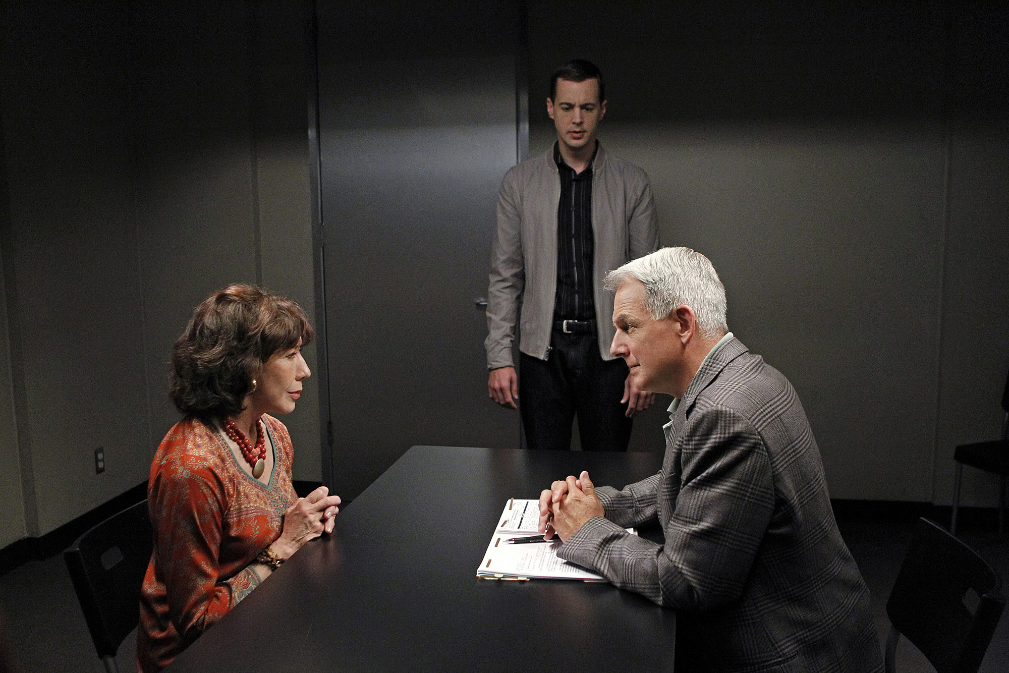 Still of Lily Tomlin and Sean Murray in NCIS: Naval Criminal Investigative Service (2003)
