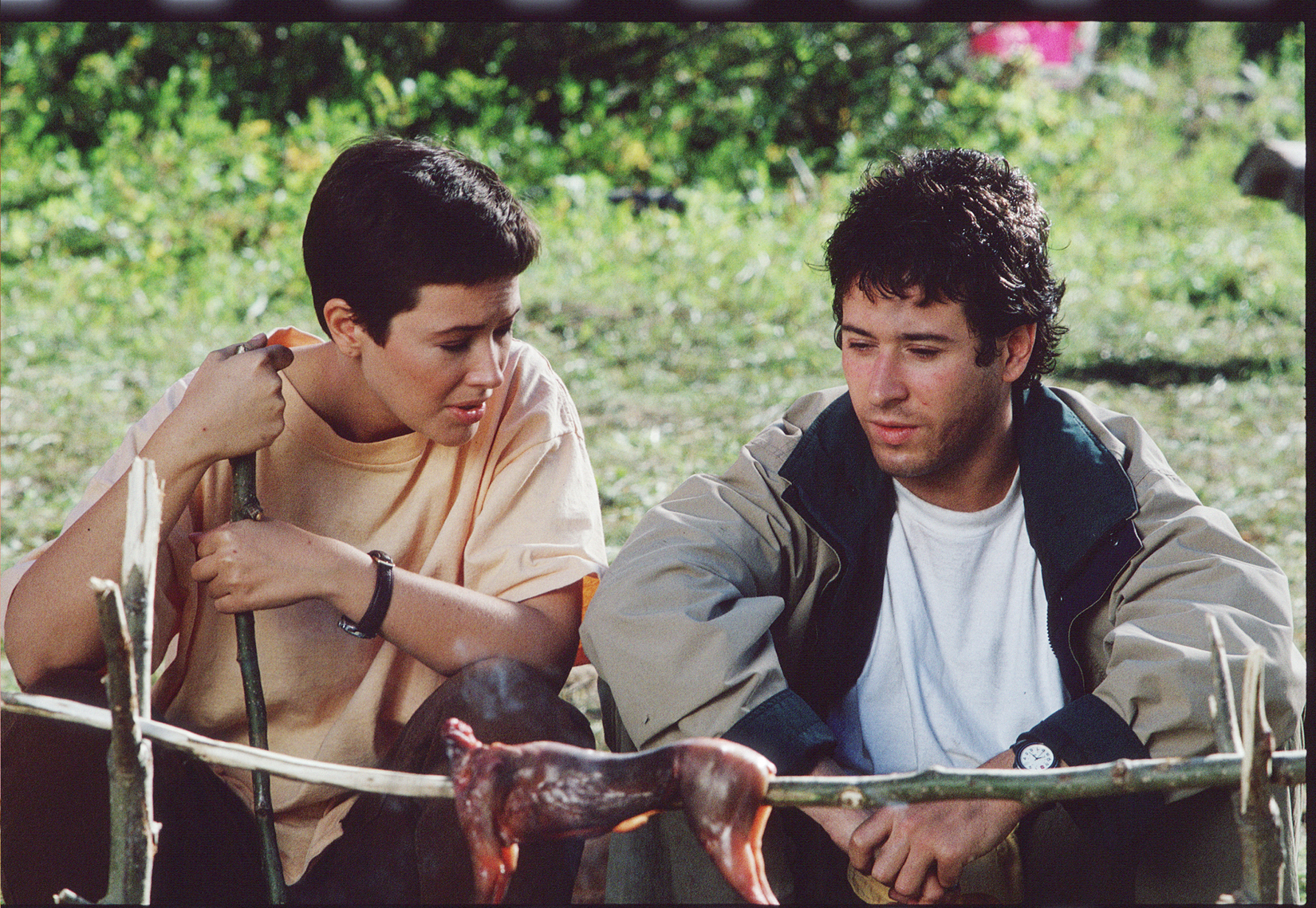 Still of Rob Morrow and Janine Turner in Northern Exposure (1990)