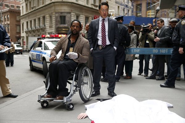 Still of Blair Underwood and Kenneth Choi in Ironside (2013)