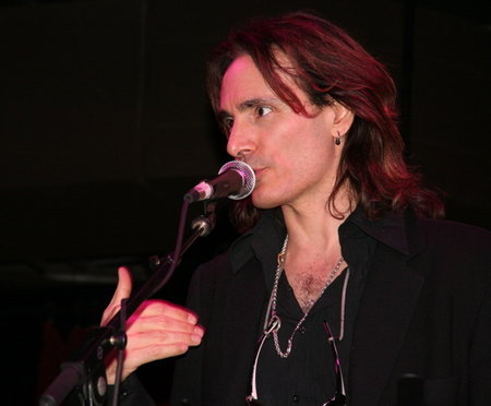 Steve Vai at the premiere for Crazy.