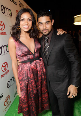 Wilmer Valderrama and Rosario Dawson